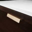 Håndtak Fringe - 160mm - Børstet Messing