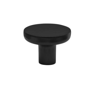 Knott Vibe Plain - Matt Sort i gruppen Knotter / Farge/Materiale / Sort hos Beslag Online (308415-11)