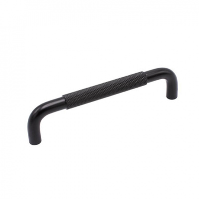 Håndtak Helix - 128mm - Matt Sort i gruppen Håndtak / Farge/Materiale / Sort hos Beslag Online (309000-11)