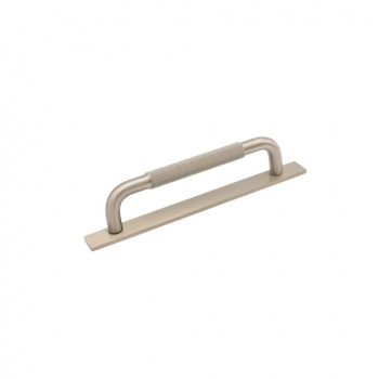 Håndtak Helix/Bakplate - 128mm - Rustfritt Stål Finish