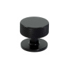 Knott Crest - 32mm - Matt Sort