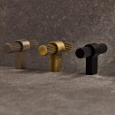 Knott T Helix Stripe - Rustfritt Stål Finish