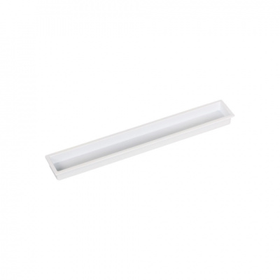 Håndtak Cubic - 160mm - Matt hvit i gruppen Håndtak / Farge/Materiale / Andre Farger hos Beslag Online (317410-11)