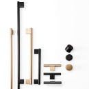 Håndtak Point - Børstet Messing