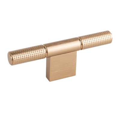 Knott T Point - Børstet Messing i gruppen Knotter / Vis alle knotter / T-Knotter hos Beslag Online (317436-11)