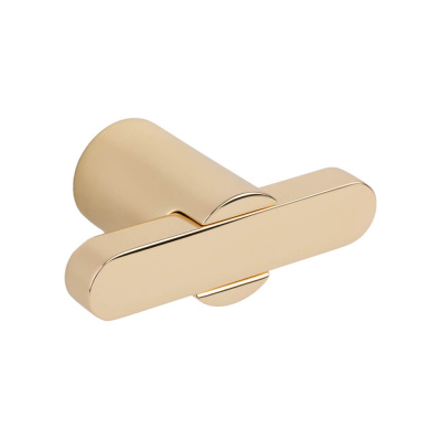Knott T Fusion - Polert Messing i gruppen Knotter / Vis alle knotter / T-Knotter hos Beslag Online (317447-11)