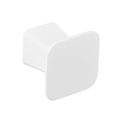 Knott Prism - 32x32mm - Matt Hvit i gruppen Knotter / Farge/Materiale / Hvit hos Beslag Online (317451-11)