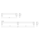 Håndtak Linkk - Børstet Sort