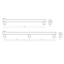 Håndtak Moon - Rustfritt Look