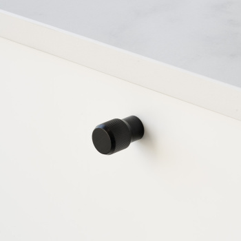 Knott Brooklyn Ø20mm - Børstet Sort