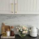 Håndtak 1353 - 128mm - Polert Ubehandlet Messing