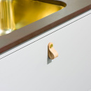 Loop - Brun Lær/Krom