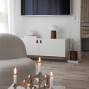 Loop - Brun Lær/Sort