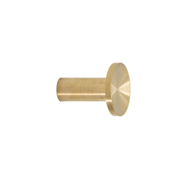 Knagg Sture - 18mm - Børstet Ubehandlet Messing