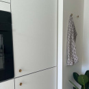 Knagg Sture - 28mm - Børstet Ubehandlet Messing