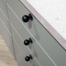 Knott Solliden - Matt Sort