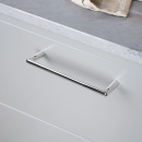 Håndtak Bob - 160mm - Forniklet