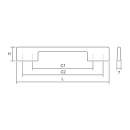 Håndtak Laia Mini - 160/192mm - Matt Sort