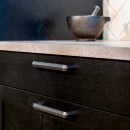 Håndtak Lines - 160mm - Matt Børstet Antracitt