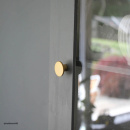 Knott Como - Børstet Messing