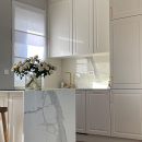 Håndtak Este - 160mm - Børstet Messing