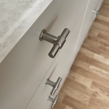 Knott T-type - Rustfritt Stål Finish