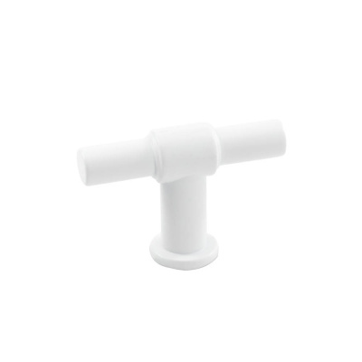 Knott T-type - Matt Hvit i gruppen Knotter / Vis alle knotter / T-Knotter hos Beslag Online (343292-11)