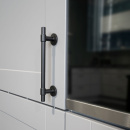 Håndtak Uniform - 128mm - Matt Sort