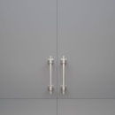 Håndtak Uniform - 128mm - Børstet Rustfritt