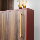 Håndtak Pura - Børstet Messing