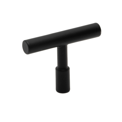 Knott T Spira - Matt Sort i gruppen Knotter / Vis alle knotter / T-Knotter hos Beslag Online (343365-11)