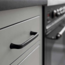 Håndtak Provence - 160mm - Støpejern Sort