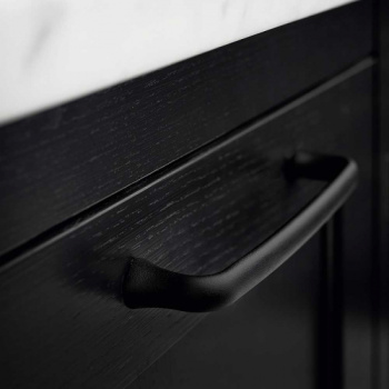 Håndtak Provence - 160mm - Støpejern Sort