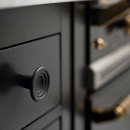 Knott Fleur - Støpejern Sort