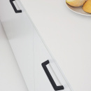 Håndtak Pagoda - 160mm - Støpejern Sort