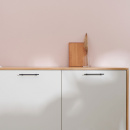 Håndtak Pen - 128mm - Støpejern Sort