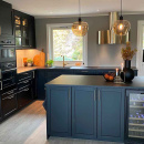 Håndtak Studio - 160mm - Matt Børstet Messing