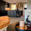 Håndtak Studio - 160mm - Matt Børstet Messing