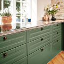 Knott Manor Rund - Antikk Messing