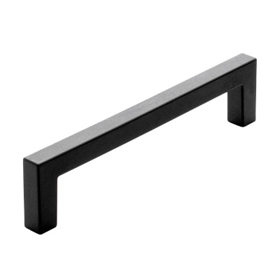 Håndtak Square Ocean IX - 128mm - Matt Sort i gruppen Håndtak / Farge/Materiale / Sort hos Beslag Online (352055-11)