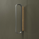 Håndtak Race - Eik/Rustfritt Look