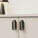 Håndtak Race - Eik/Matt Sort