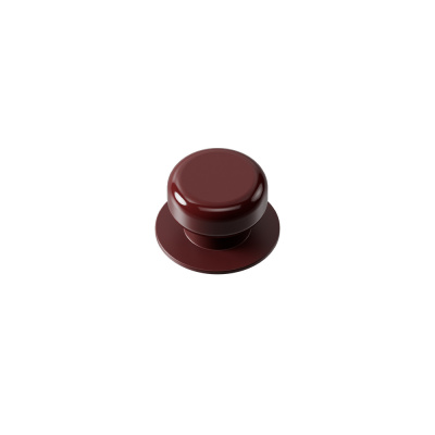 Knott Colette - 50mm - Glossy Maroon Red i gruppen Knotter / Farge/Materiale / Andre Farger hos Beslag Online (352140-11)