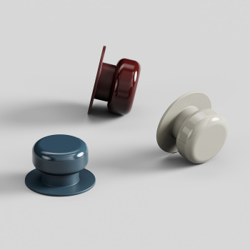 Knott Colette - 50mm - Glossy Slate Blue