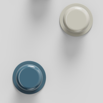 Knott Colette - 50mm - Glossy Slate Blue