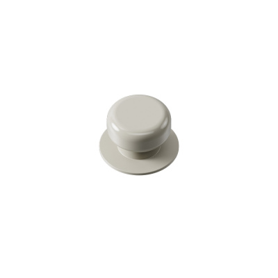 Knott Colette - 50mm - Glossy Dusty Creme i gruppen Knotter hos Beslag Online (352142-11)