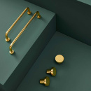 Håndtak Lounge - 160mm - Polert Messing