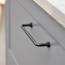 Håndtak Lounge - 160mm - Sort