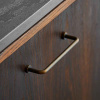 Håndtak Lounge - 160mm - Antikk Brun