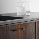 Håndtak Lounge - 160mm - Antikk Brun